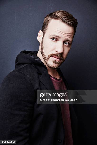 Falk Hentschel of CW's 'Legends of Tomorrow' poses in the Getty Images Portrait Studio at the 2016 Winter Television Critics Association press tour...