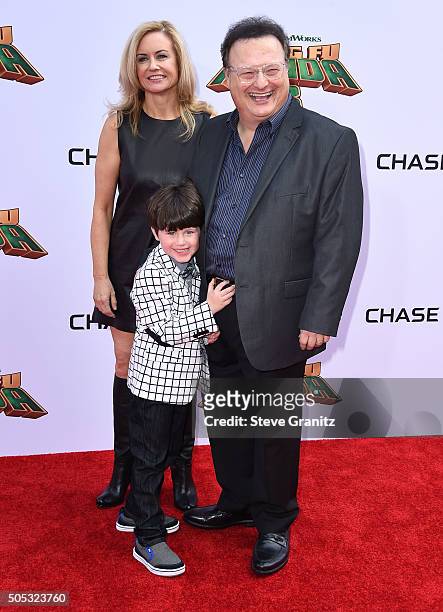 Wayne Knight arrives at the Premiere Of 20th Century Fox's "Kung Fu Panda 3" at TCL Chinese Theatre on January 16, 2016 in Hollywood, California.