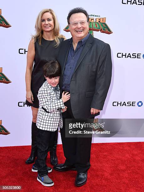 Wayne Knight arrives at the Premiere Of 20th Century Fox's "Kung Fu Panda 3" at TCL Chinese Theatre on January 16, 2016 in Hollywood, California.