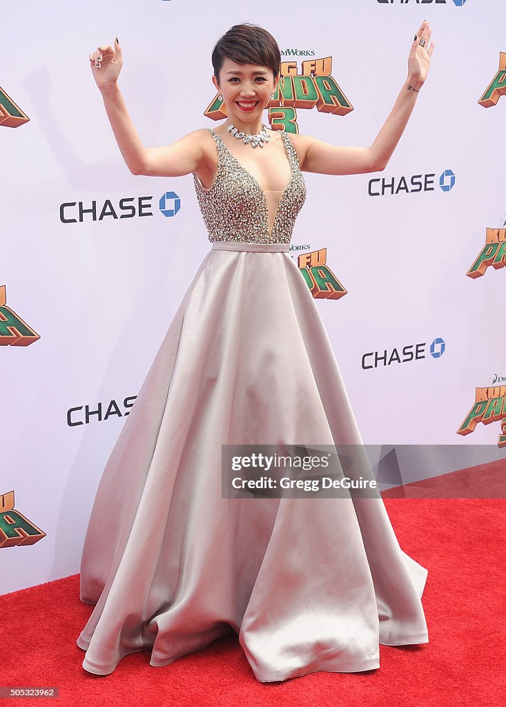 Premiere Of 20th Century Fox's "Kung Fu Panda 3" - Arrivals