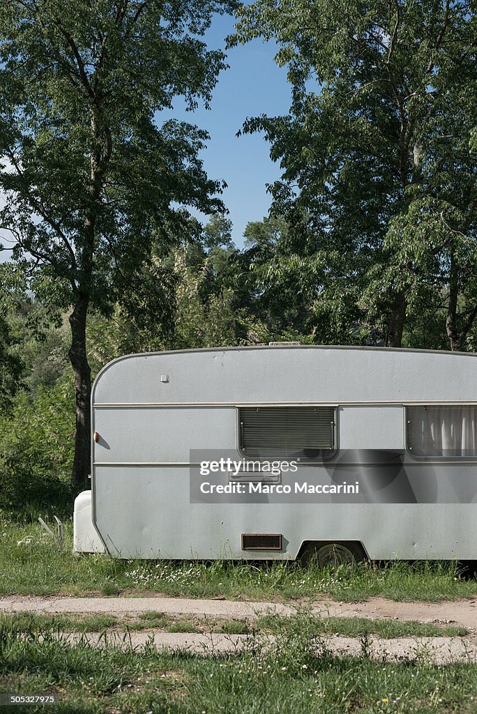 Vintage Camping Caravan
