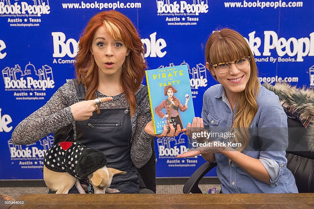 Lindsey Stirling Book Signing For "The Only Pirate At The Party"