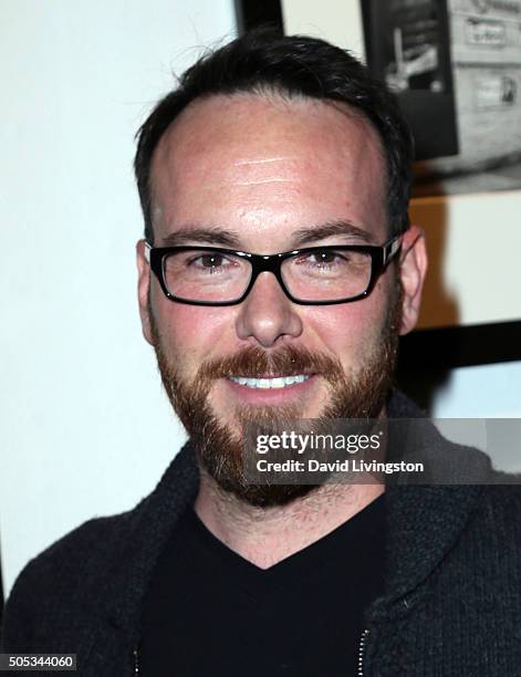 Producer Dana Brunetti attends Vivian Maier - Photographs from the Maloof Collection at Merry Karnowsky Gallery on January 16, 2016 in Los Angeles,...