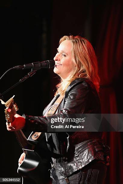 Melissa Etheridge performs her one-woman solo show at City Winery on January 16, 2016 in New York City.