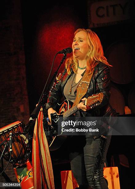 Melissa Etheridge performs at City Winery on January 16, 2016 in New York City.