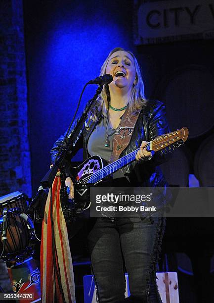 Melissa Etheridge performs at City Winery on January 16, 2016 in New York City.
