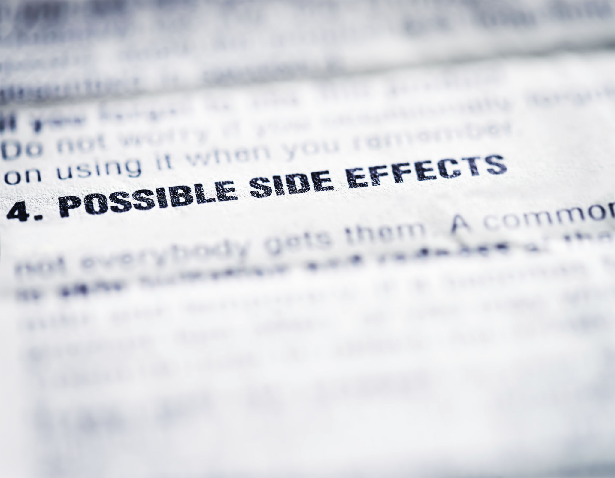 Medicine: Possible Side Effects Medicine: Possible Side Effects