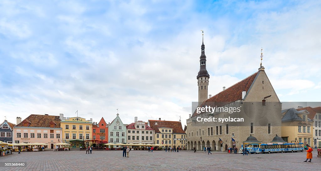 Old town hall of Tallinn, Estonia