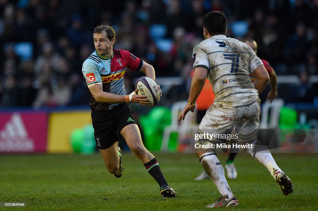 Harlequins v Cardiff Blues - European Rugby Challenge Cup