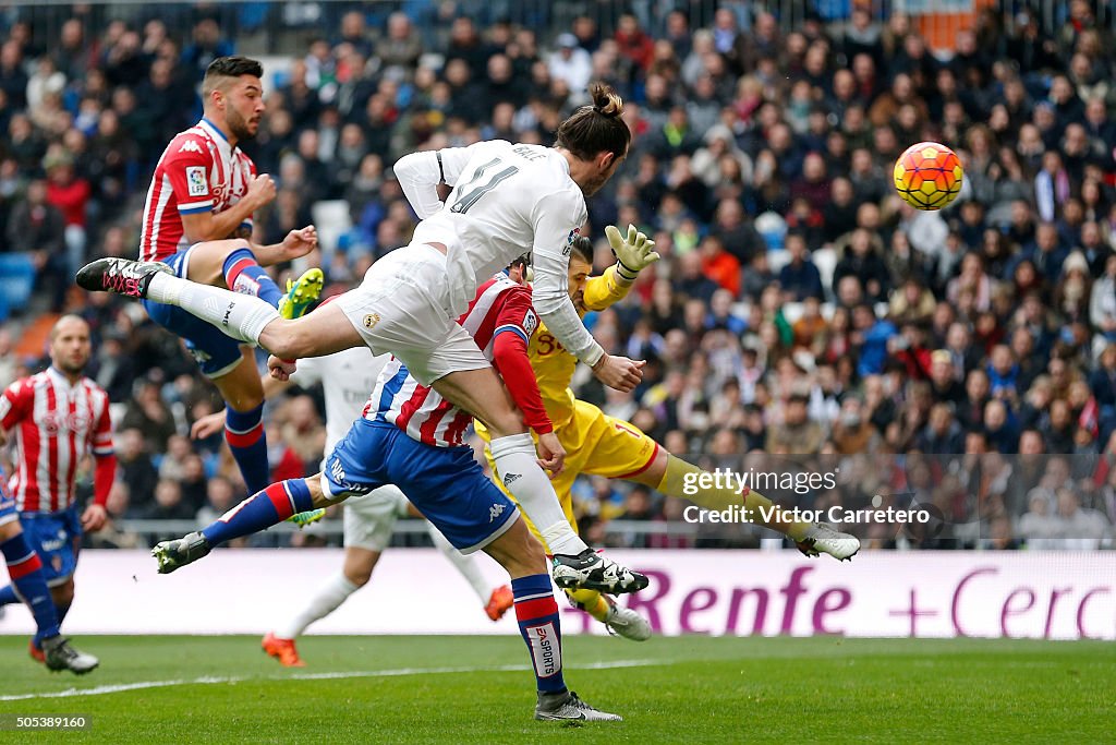 Real Madrid CF v Sporting Gijon - La Liga