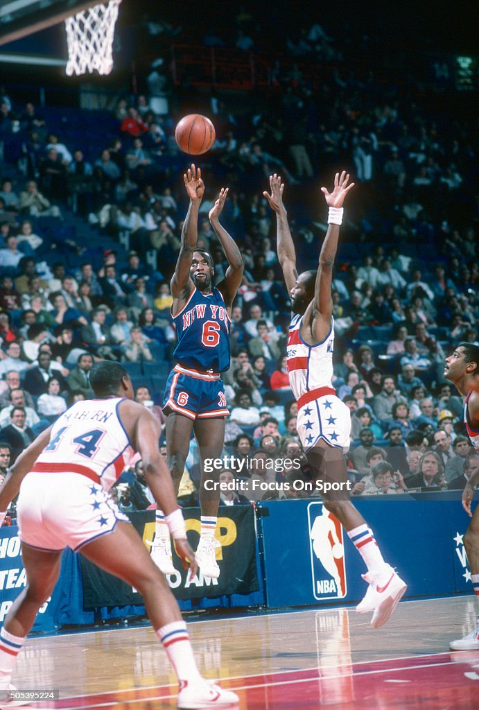 New York Knicks v Washington Bullets