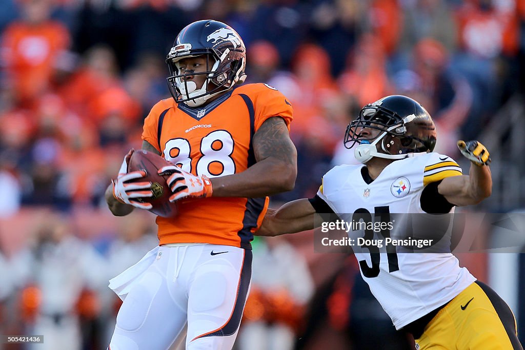 Divisional Round - Pittsburgh Steelers v Denver Broncos
