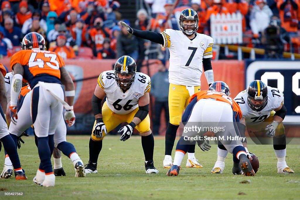 Divisional Round - Pittsburgh Steelers v Denver Broncos