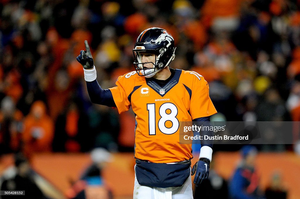 Divisional Round - Pittsburgh Steelers v Denver Broncos