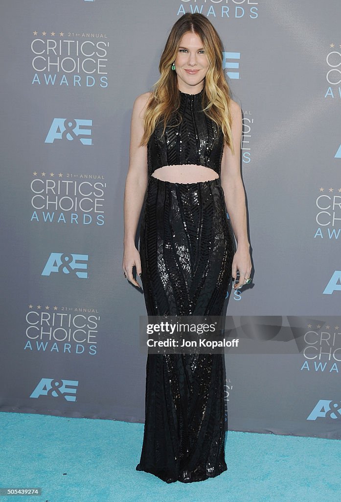 The 21st Annual Critics' Choice Awards - Arrivals