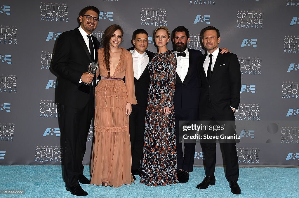 The 21st Annual Critics' Choice Awards - Press Room