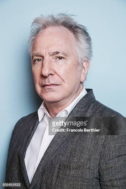 Actor Alan Rickman is photographed for Self Assignment on December 15, 2014 in Marrakech, Morocco.