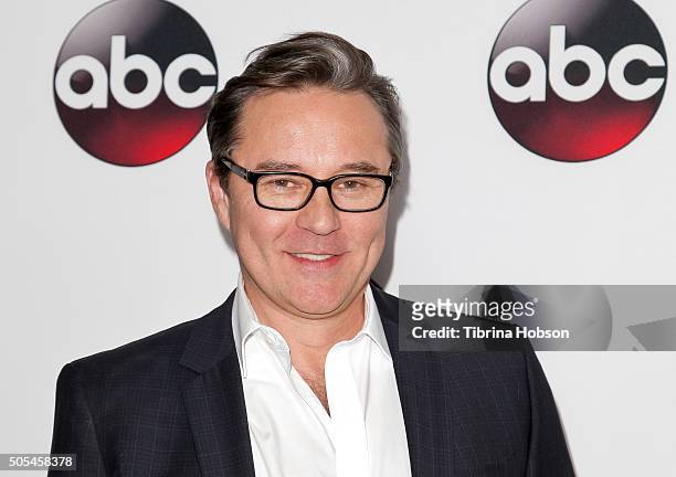 Currie Graham attends the Disney/ABC 2016 Winter TCA Tour at Langham Hotel on January 9, 2016 in Pasadena, California.