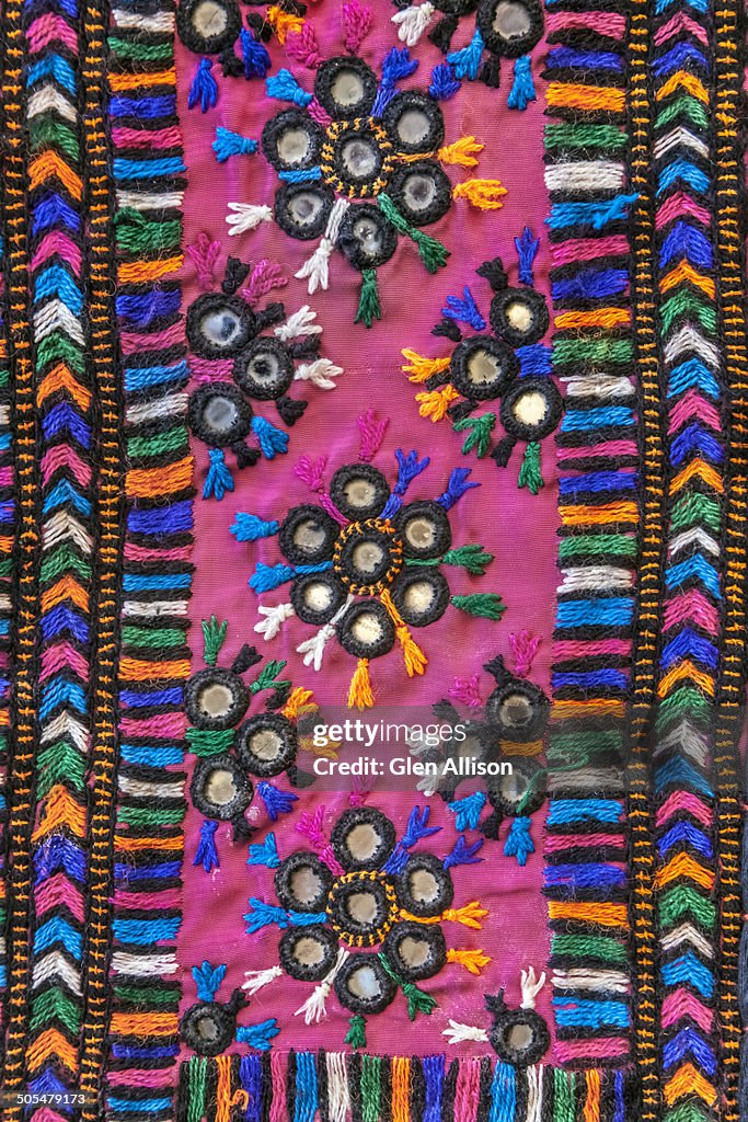 Rajasthani textile fabric embroidery