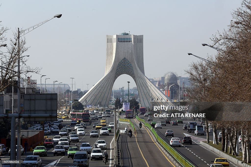 IRAN-ARCHITECTURE-TRANSPORT