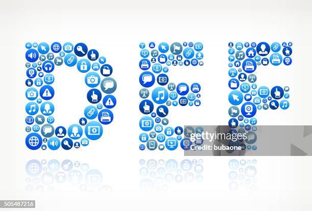 52 Def Icons High Res Illustrations - Getty Images