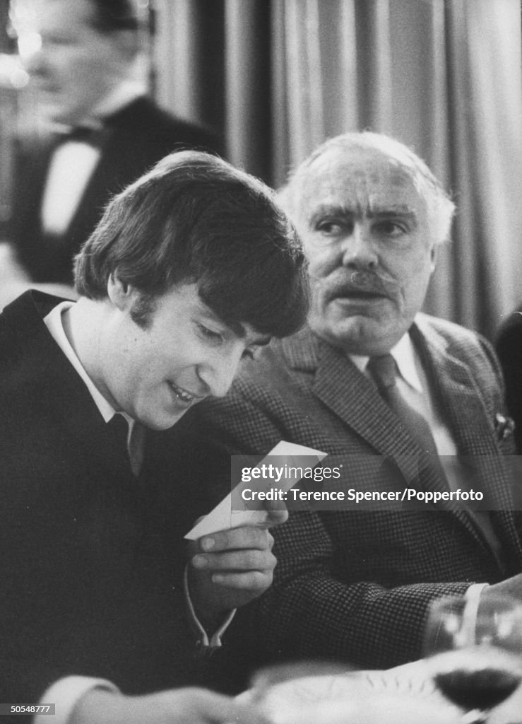 Lennon At Foyles Luncheon