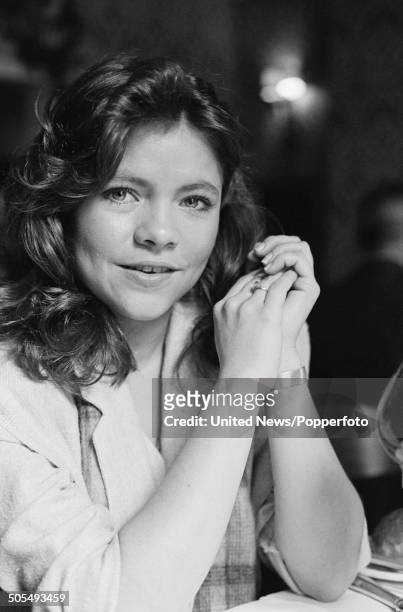 American film actress Donna Wilkes in London on 8th May 1984.