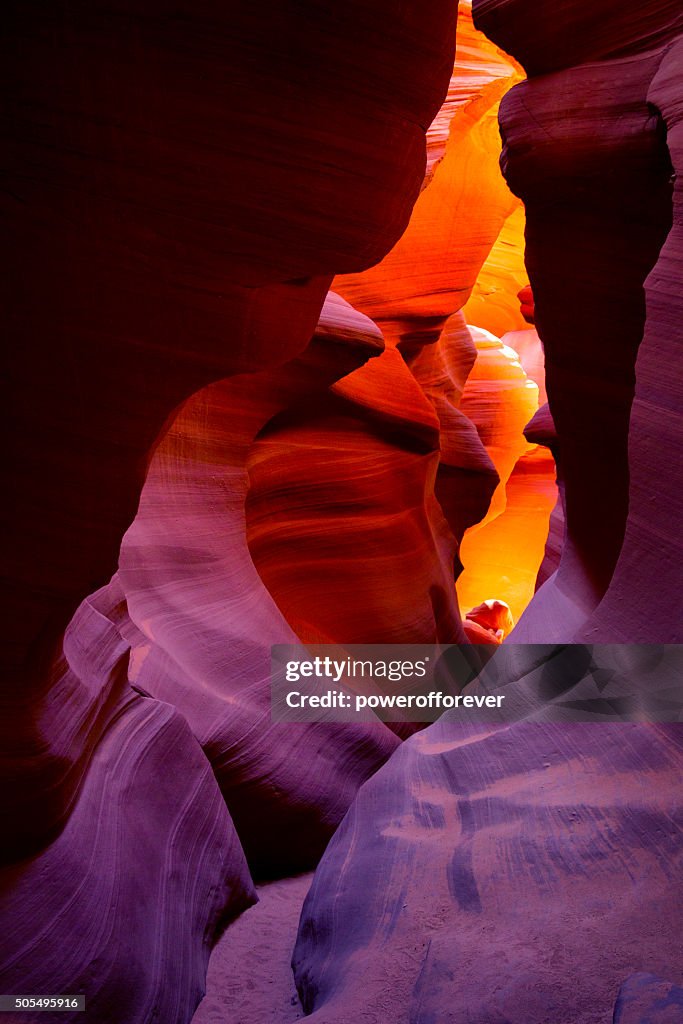 Lower Antelope Canyon in Arizona, USA