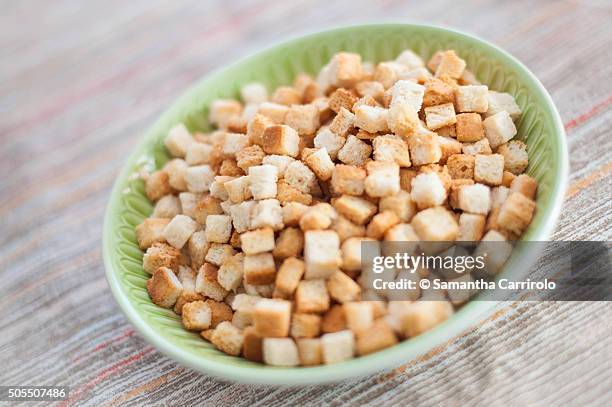 on the table _ croutons - krutong bildbanksfoton och bilder