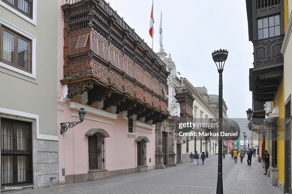 Torre Tagle Palace in Lima, Peru