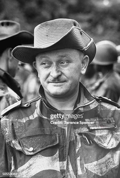 Belgian Mercenary Soldier in Katanga Army.