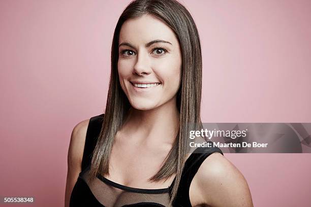 Kacy Catanzaro of NBCUniversal/Esquire's 'Team Ninja Warrior' poses in the Getty Images Portrait Studio at the 2016 Winter Television Critics...