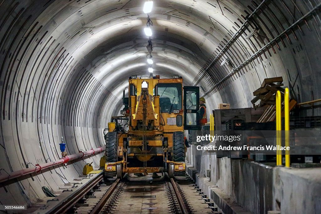 Spadina Subway Construction