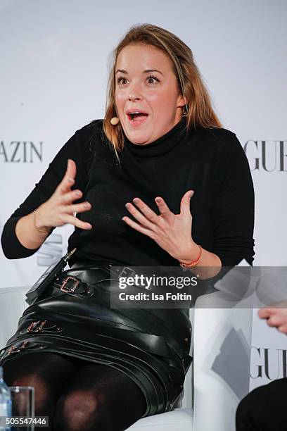 Marina Hoermanseder attends the ZEITMagazin X VOGUE Conference 'Mode & Stil' as part of Der Berliner Mode Salon during Mercedes-Benz Fashion Week...