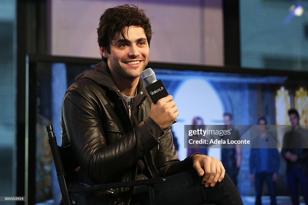 AOL Build Speaker Series - Matthew Daddario "Shadowhunters"