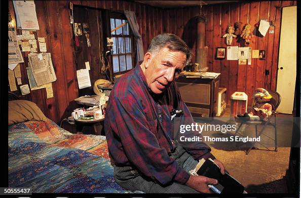Former TV repairman and recluse Alvin Ridley who lived in seclusion ...
