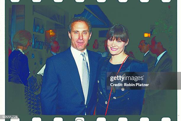 Hotelier Ian Schrager and fiancee, publicist Deborah Hughes.