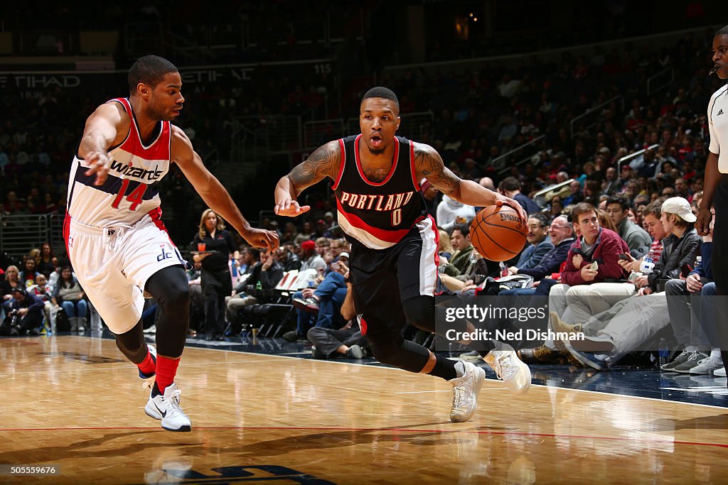 Portland Trail Blazers v Washington Wizards