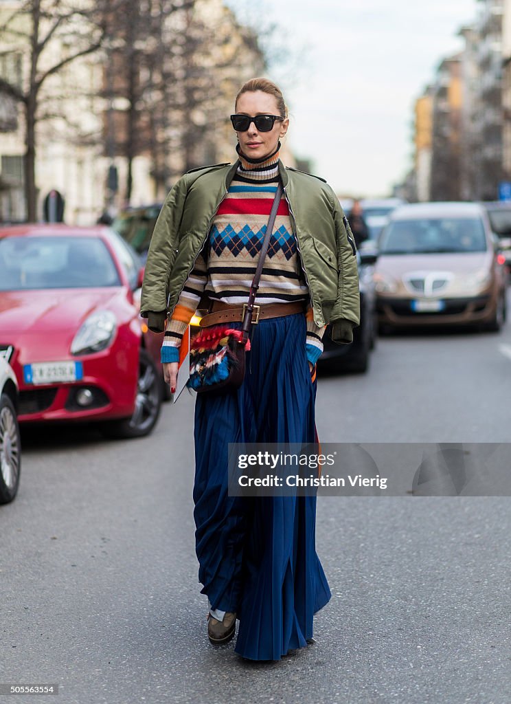 Street Style: Day 4 - Milan Men's Fashion Week Fall/Winter 2016/17