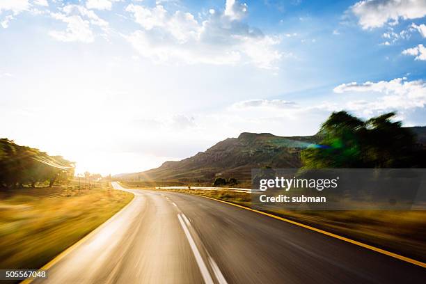 travelling by road - africa road stock pictures, royalty-free photos & images