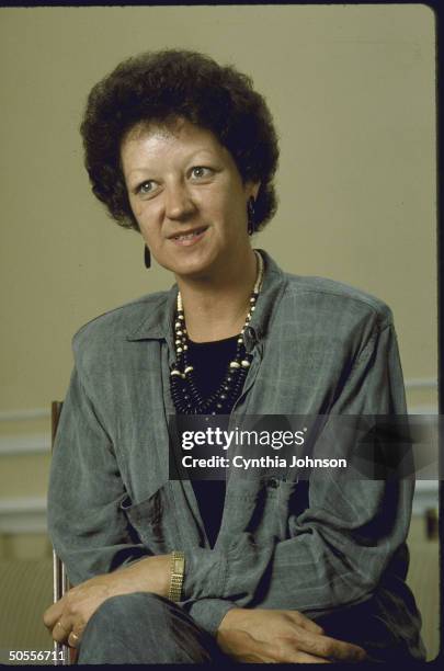 Portrait of Norma McCorvey ) after she admitted she had not been gang raped when she sought an abortion in 1970.