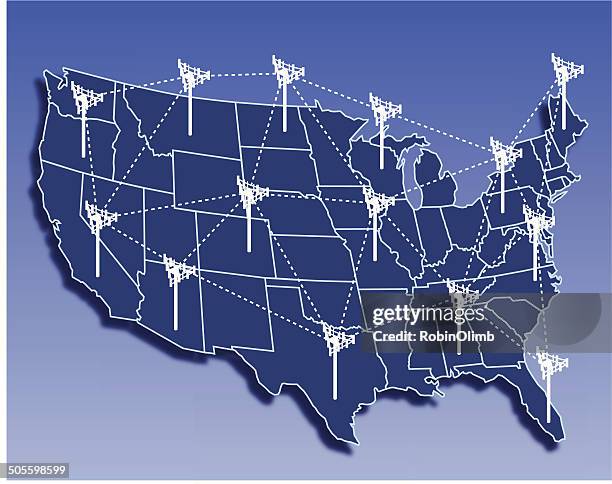 Cell Tower Usa Map Cell Towers Locations Map OAPHT Usa Cell Tower Map 