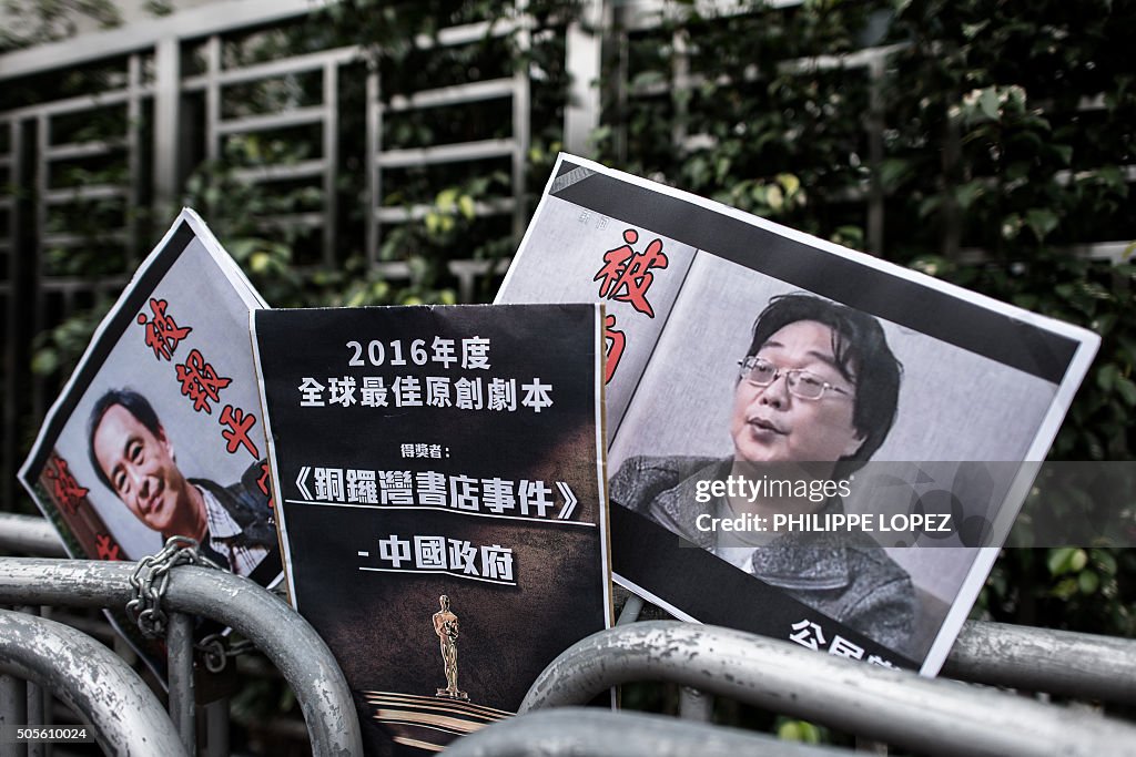 HONG KONG-CHINA-CENSORSHIP-POLITICS