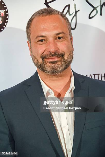 Ahmed Ahmed arrives at Stand Up To Depression Comedy Fundraising Event - Arrivals at The Comedy Store on January 18, 2016 in West Hollywood,...