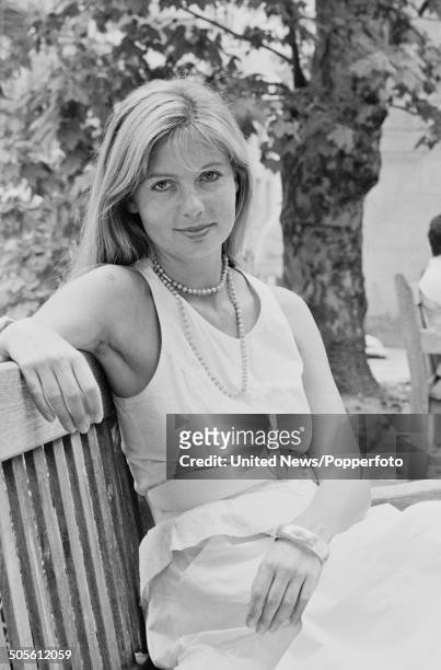 German actress Sabine Postel in London on 20th June 1984.