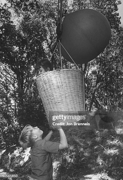 Children at 'Winnie the Pooh' party.