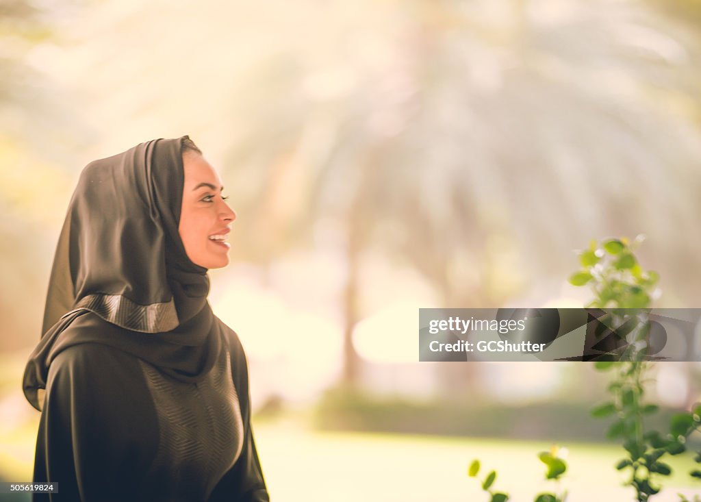 Young Arab Emarati Girl