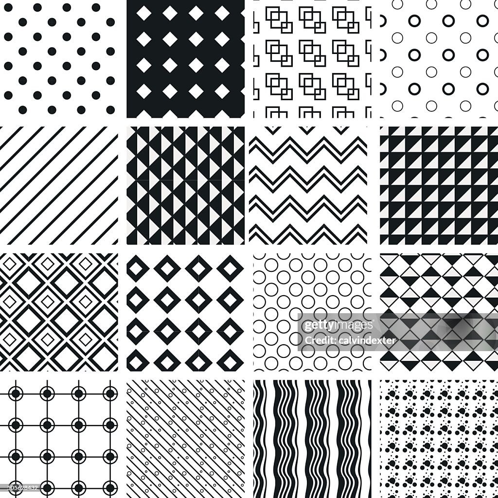 Seamless Patternes Seamless Patterns High-Res Vector Graphic - Getty Images