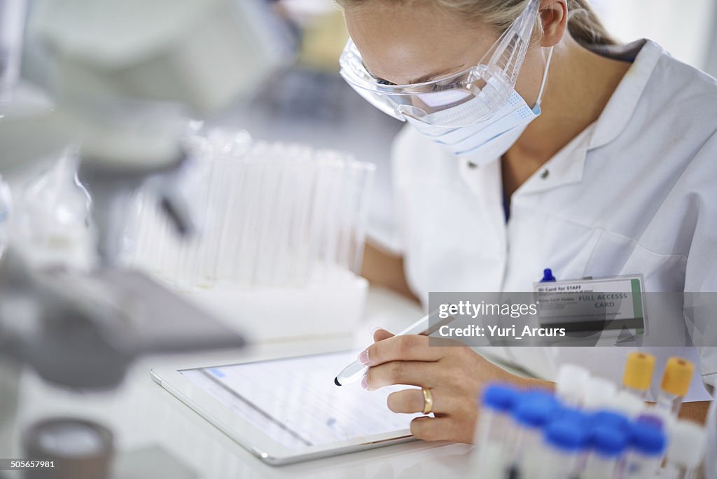Person Writing Lab Notes Making Notes For Her Thesis High-Res Stock Photo - Getty Images