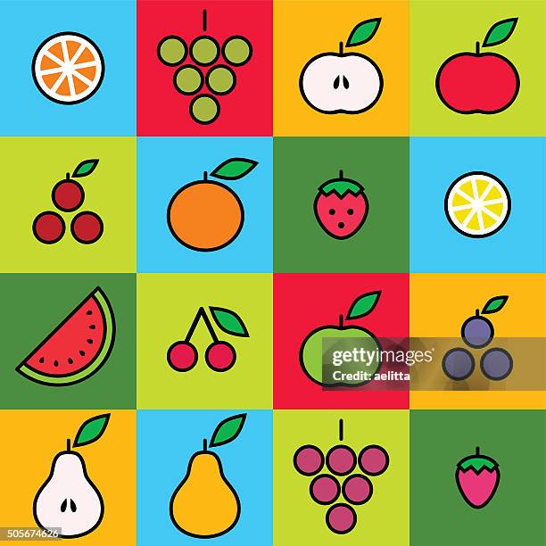 fruits - golden delicious apple stock illustrations